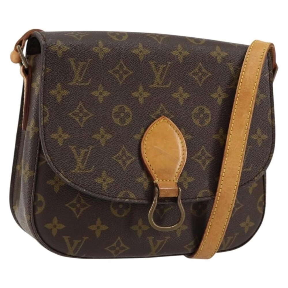 LOUIS VUITTON Monogram Saint Cloud GM Shoulder Bag Vintage